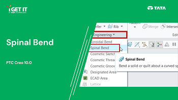 Spinal Bend | PTC Creo