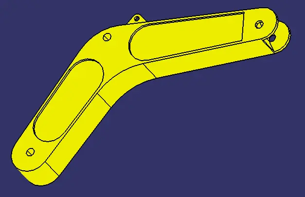 Creating a MultiHole with Simple Hole Type in CATIA V5 R34.